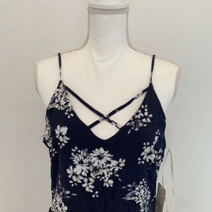Sweet Wandered Navy blue dress